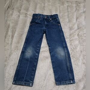 5 Slim Wrangler Boys Blue Jeans